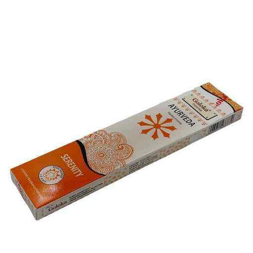 Incenso Goloka Yoga Ayurveda Serenity -- Confezione da 15gr