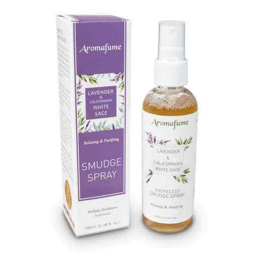 Spray smudge alla Salvia Bianca & Lavanda naturale Aromafume - 100ml