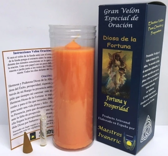 Diosa Fortuna -- Candela Velone ritualizzata