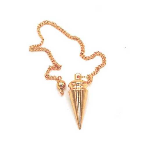Pendolo In Ottone Dorato -- 3,5 Cm