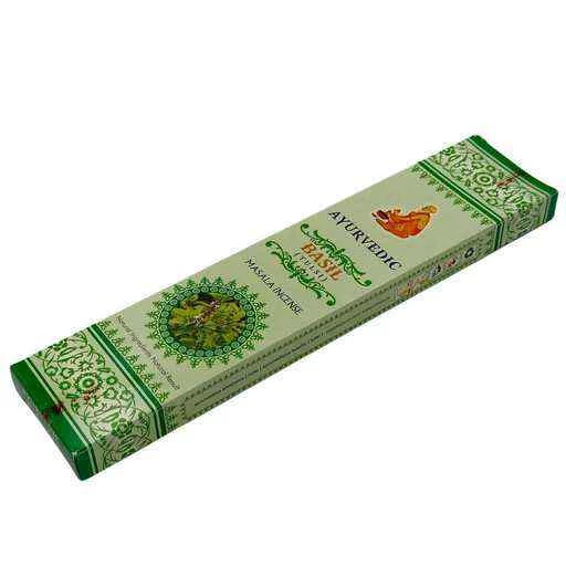 Incenso Ayurvedic Masala Basil Premium --  15 G