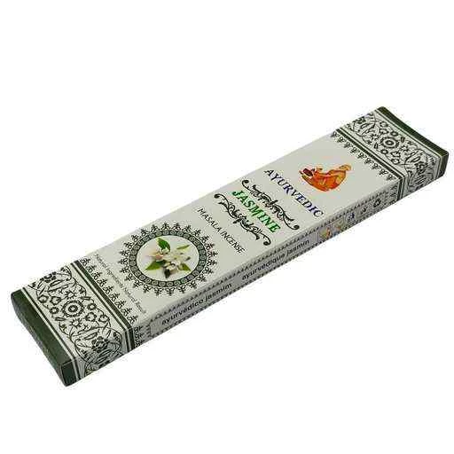 Incenso Ayurvedic Masala Jasmine Premium -- 15 G