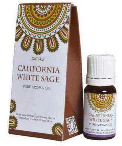 Olio Goloka per bruciatore -- Californian White Sage - Salvia Bianca Californiana -- 10ml