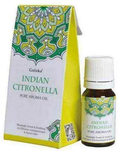 Olio Goloka per bruciatore -- Citeronella indiana -- 10ml