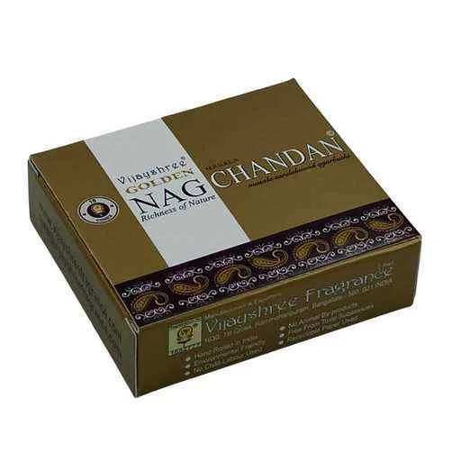 Coni di incenso Golden Nag Chandan -- 20 g