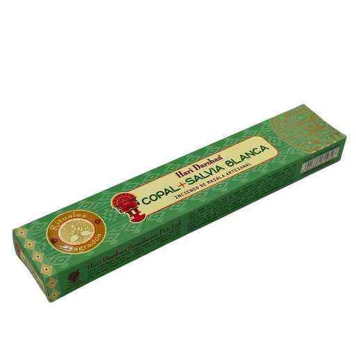 Incenso Hari Darshan Copale  -- Copal & Salvia Bianca -- 15 G