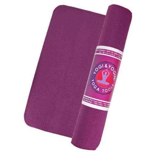 Yogi & Yogini Tappetino Yoga Malva -- 1250 G; 61x183x0,5