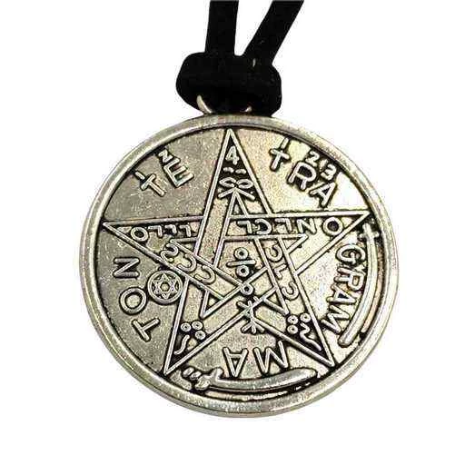 Collana Amuleto Tetragrammaton chiuso