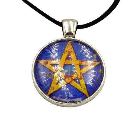 Collana Amuleto Mandala Pentagramma