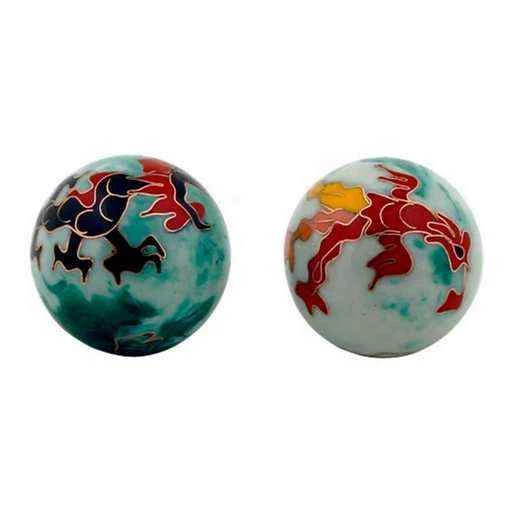 Sfere Qi Gong Drago e Fenice  -- 4 Cm