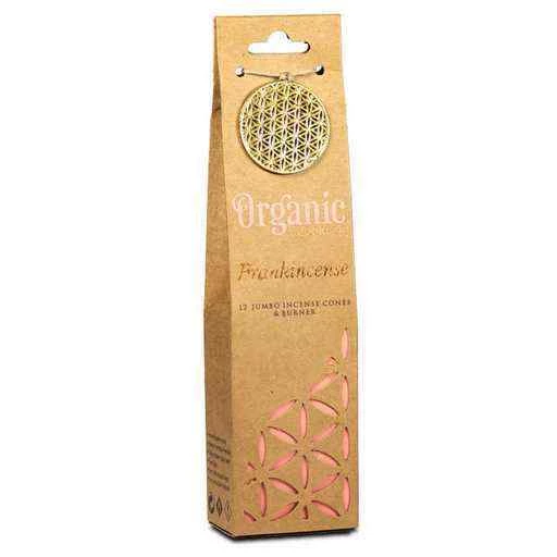 Coni di incenso Masala organic -- Frankincenso -- 12 coni jumbo