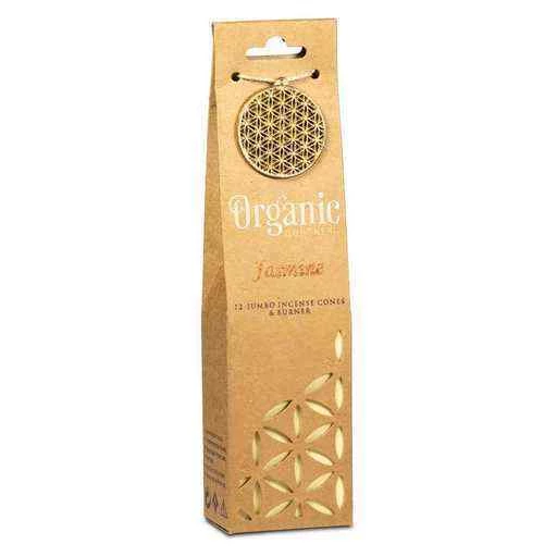 Coni di incenso Masala organic -- Gelsomino -- 12 coni jumbo