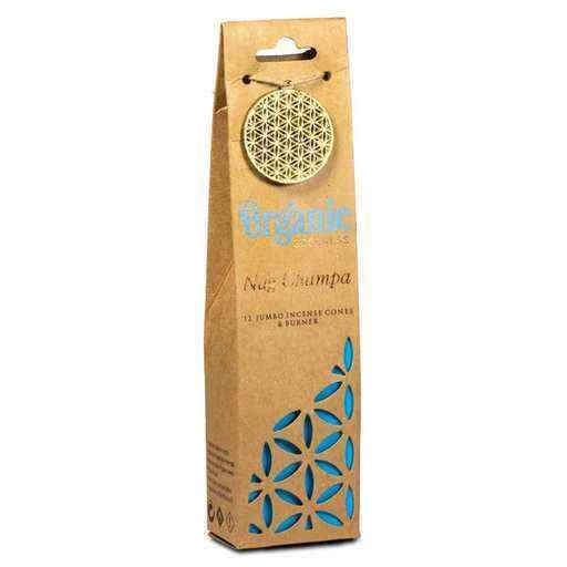 Coni di incenso Masala organic -- Nag Champa -- 12 coni jumbo