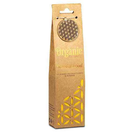 Coni di incenso Masala organic -- Sandalo -- 12 coni jumbo