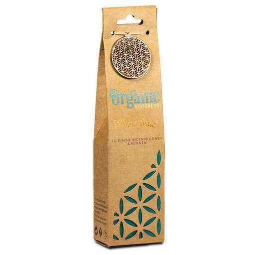 Coni di incenso Masala organic -- Salvia bianca -- 12 coni jumbo