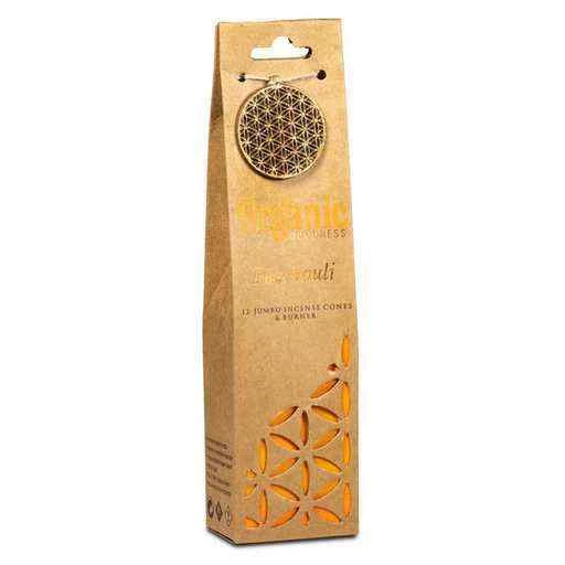 Coni di incenso Masala organic -- Patchouli -- 12 coni jumbo