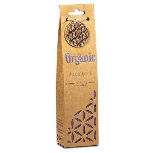 Coni di incenso Masala organic -- Lavanda -- 12 coni jumbo