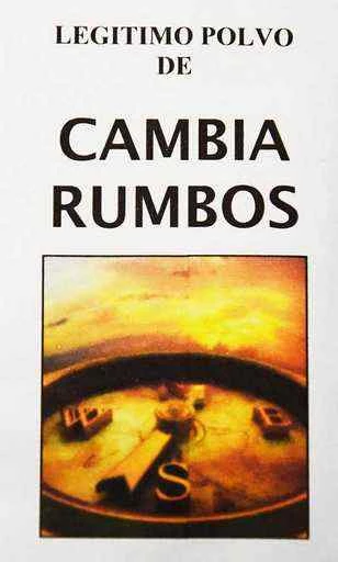 Polvere magica ritualizzata -- Cambia rumbos