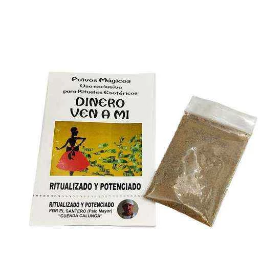 Polvere magica ritualizzata -- Dinero ven a mi