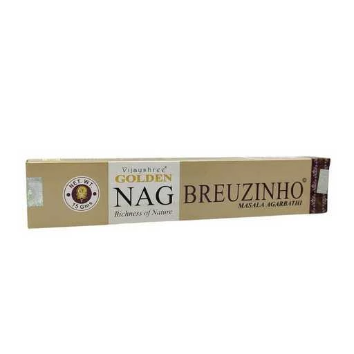 Incenso Vijayshree Golden Nag Benzoin -- 1 confezione da 15 g