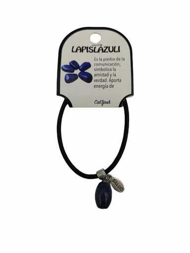 Bracciale regolabile con pendente pietra Lapislazuli