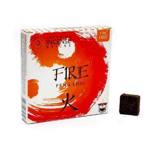 Mattoni di incenso Aromafume Feng Shui Fuoco -- 40 g
