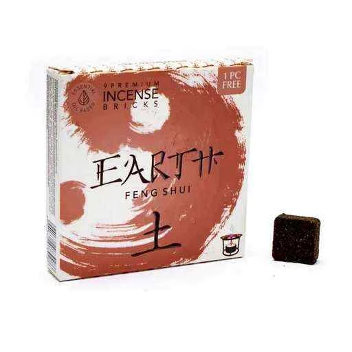Mattoni di incenso Aromafume Feng Shui Terra -- 40 g