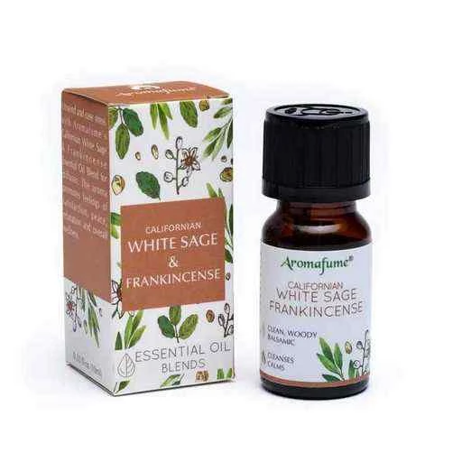 Aromafume miscela olio essenziale Salvia Bianca / Incenso -- 10ml