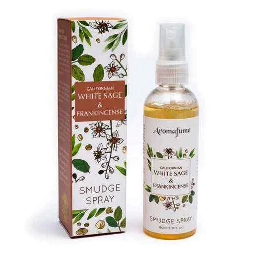 Spray smudge Salvia biance & Frankincenso  naturale Aromafume - 100ml
