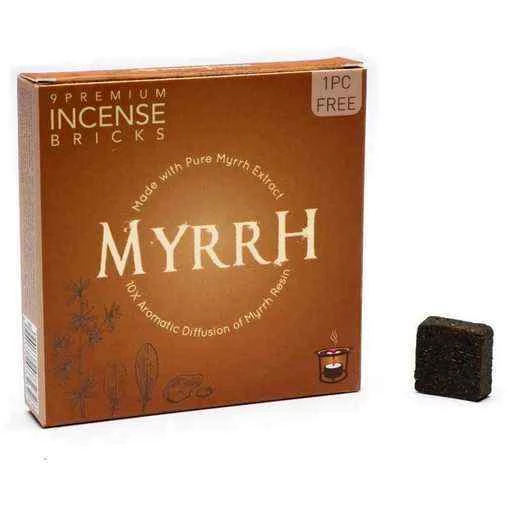 Aromafume Mattoncini Di Incenso Mirra -- 40 G