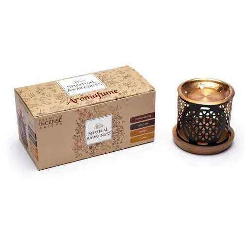 Set Aromafume Spiritual Awarness dffusore+Mattoncini Incenso