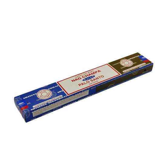 Incenso Satya Combo Nag Champa e Palo Santo -- Confezione da 16 g