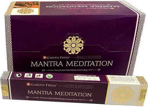 Incenso Garden Fresh -- Mantra Meditation Masala -- 15Gr