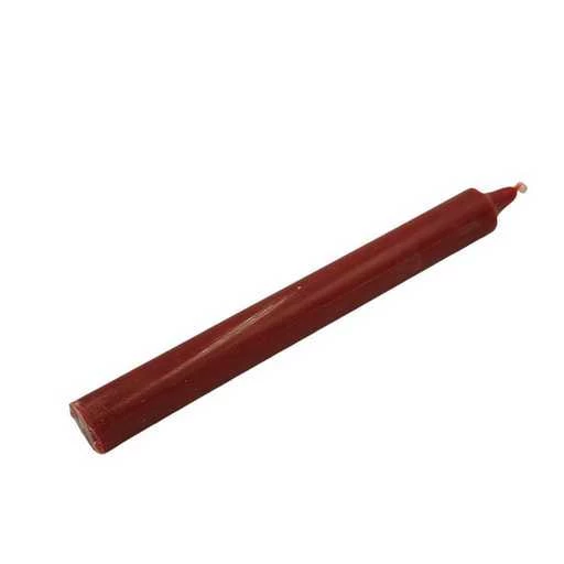 Candela da rituale colore pieno - Bordeaux -- 21x2,2 Cm