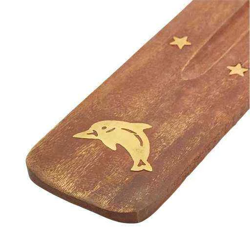 Porta incenso Con Delfino -- 25 Cm