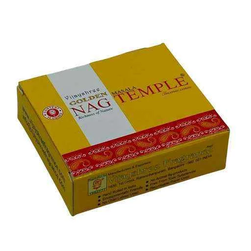 Coni di incenso Golden Nag Temple -- 20 g