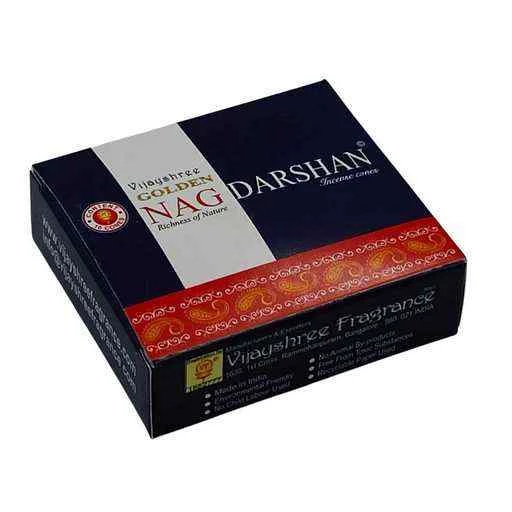 Coni di incenso Golden Nag Darshan -- 20 g