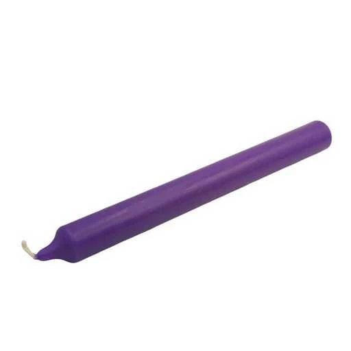 Candela da tavola colorata -- Viola