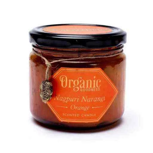 Candela profumata in cera di soia -- Arancio Organic