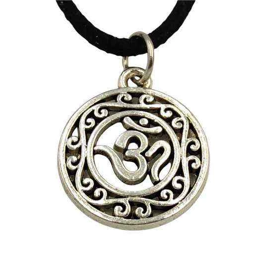 Collana Amuleto simbolo OM chiuso