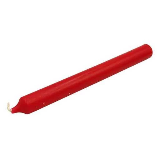 Candela da tavola colorata -- Rosso