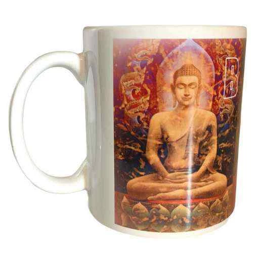 Tazza Buddha preghiera
