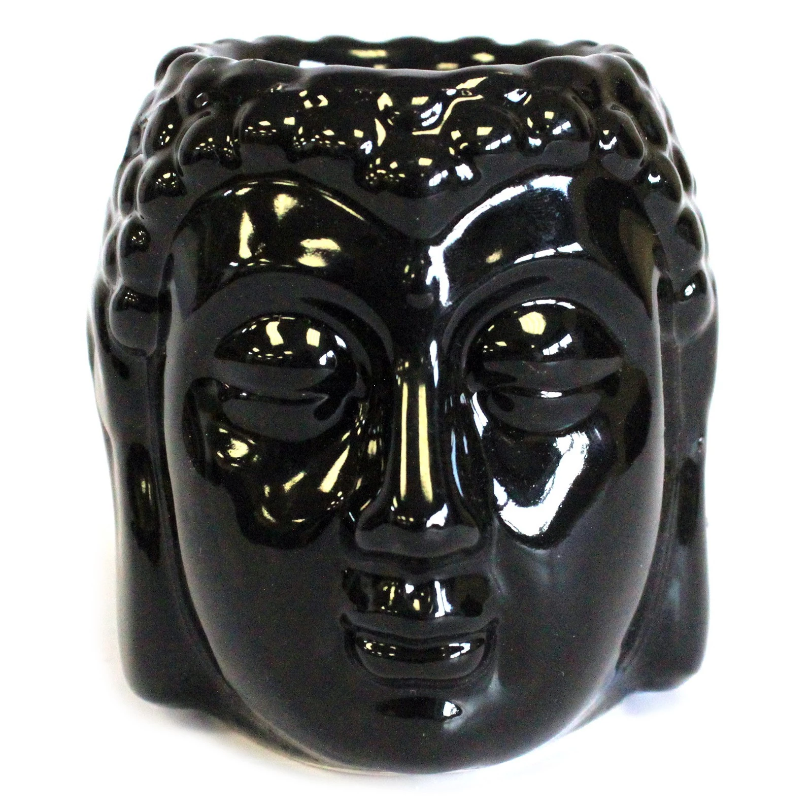 Brucia Essenze In Porcellana Buddha nero