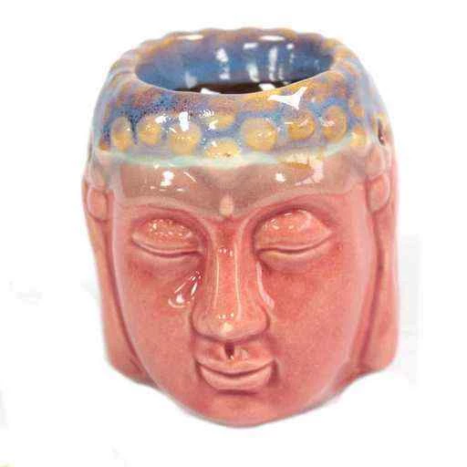 Brucia Essenze In Porcellana Buddha rosa
