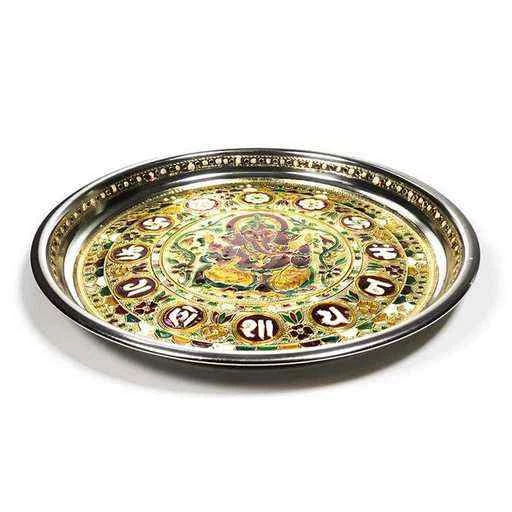 Piatto offerta Ganesh -- 300 g;28x2,5cm