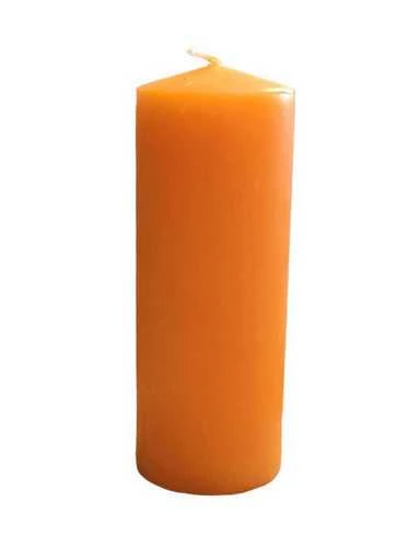 Cero da rituale colore pieno - Arancio