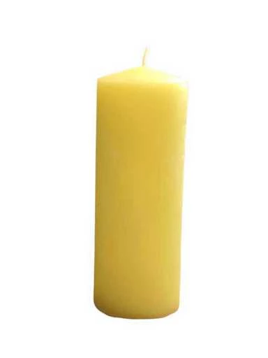 Cero da rituale colore pieno - Giallo