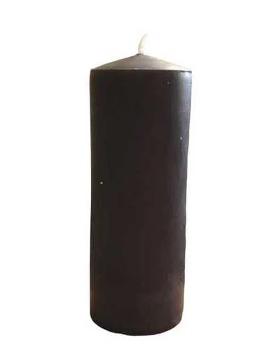 Cero da rituale colore pieno - Nero