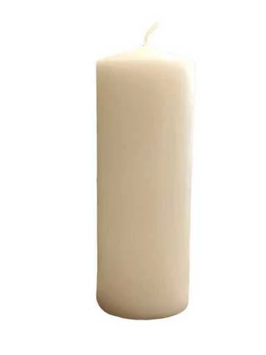 Cero da rituale colore pieno - Bianco