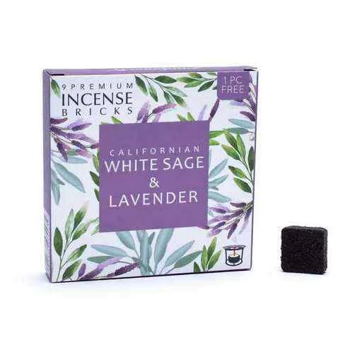 Mattoni di incenso Aromafume Salvia Bianca & Lavanda -- 40 g